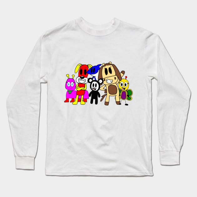 Baby Lamb and the Gang Long Sleeve T-Shirt by BabyLambCreations143